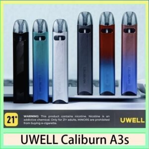 UWELL Caliburn A3S咖哩棒A3S POD電子煙主機官網評價說明書