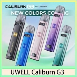 UWELL Caliburn G3咖哩棒G3 KIT電子煙2主機官網評價說明書